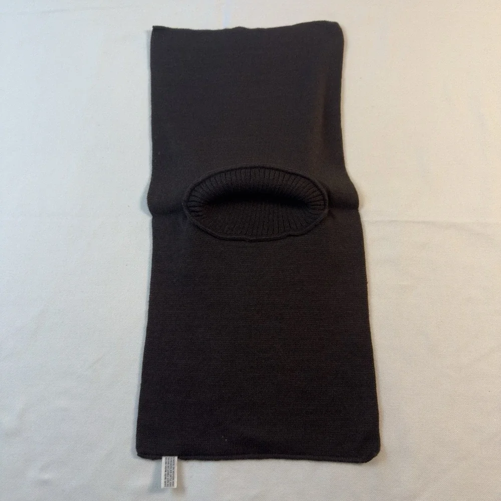 Dior‎ Black Turtleneck Dickie Sweater Neck Warmer 100% Acrylic Vintage